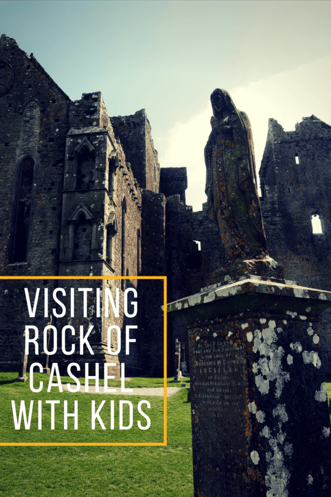 Visiting the Rock of Cashel with kids