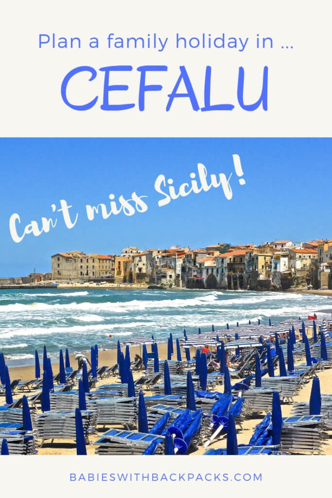 Family holiday in Cefalu, Sicily
