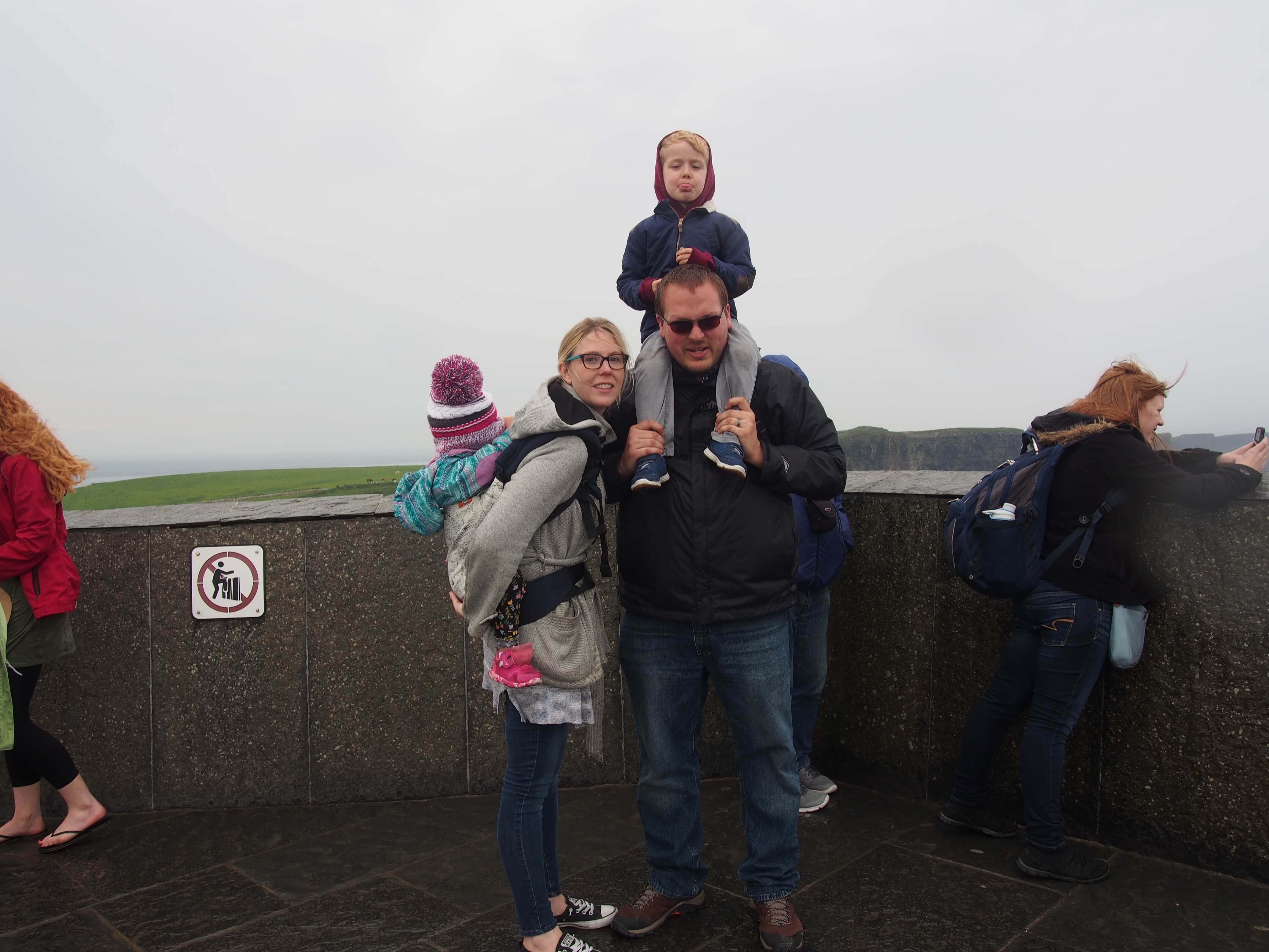 Cliffs of Moher, a "family picture" 