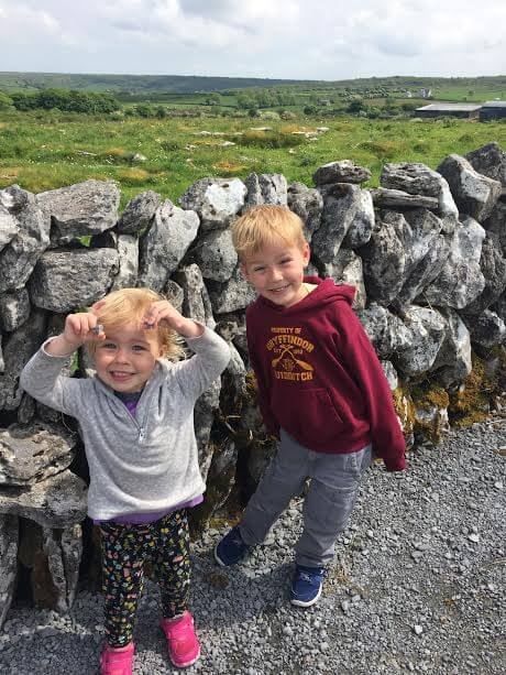 The Burren with kids