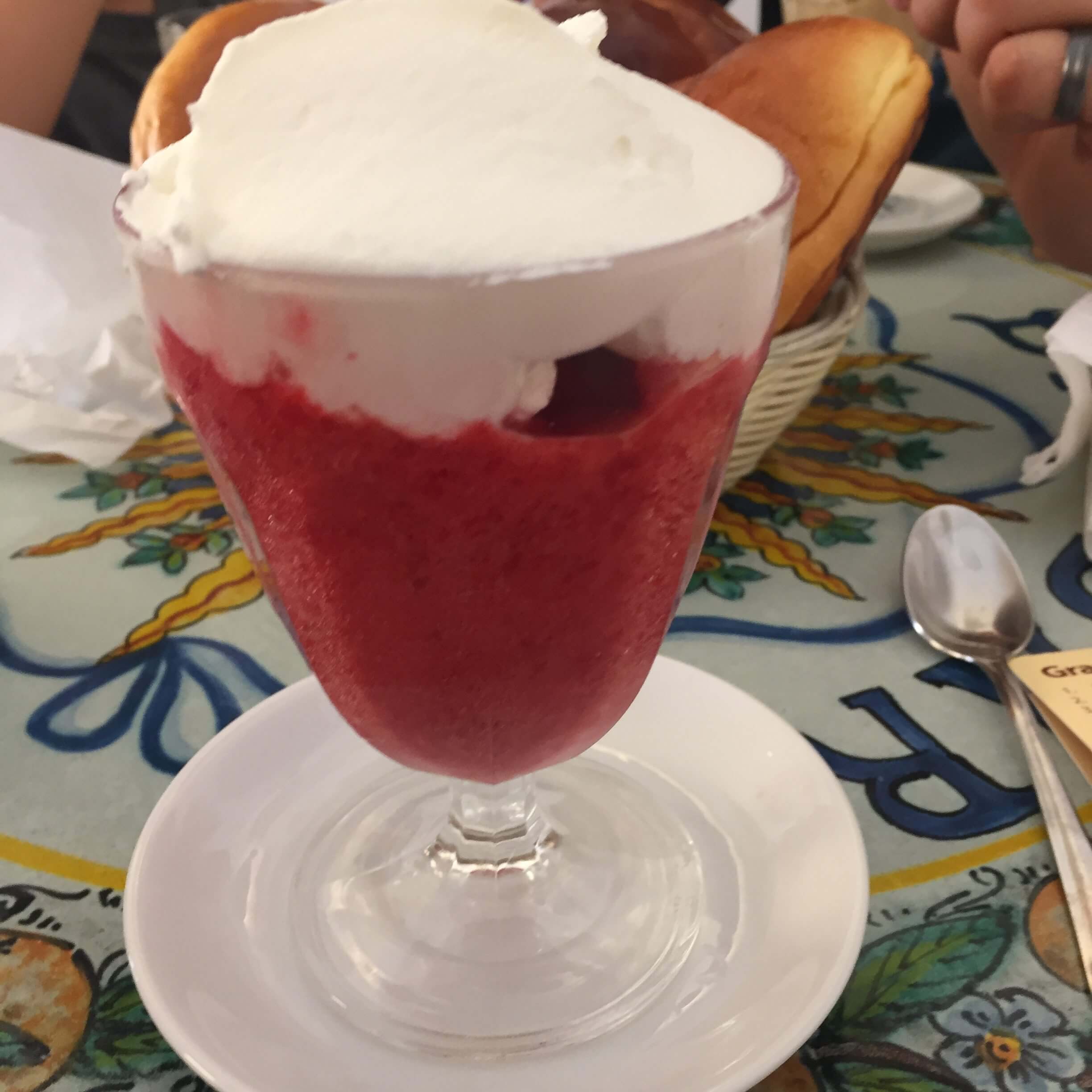 Reasons to go plan a family holiday in Sicily: granita