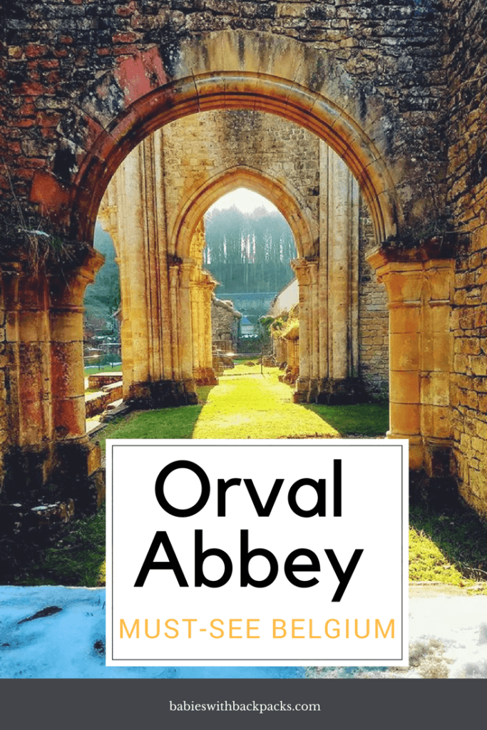 Orval Abbey pin