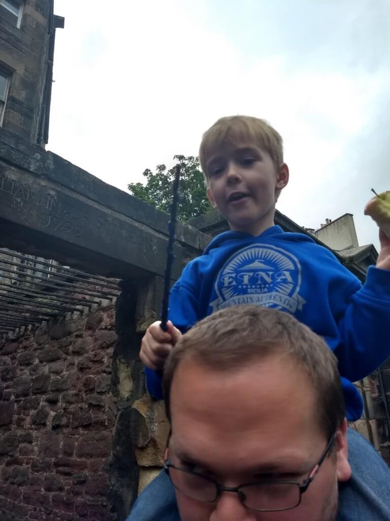 Potter Trail tour, Edinburgh with kids