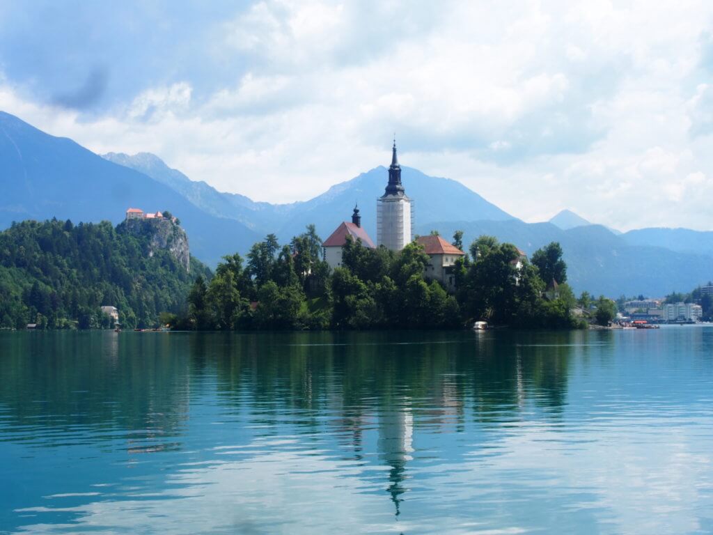 Lake Bled with kids