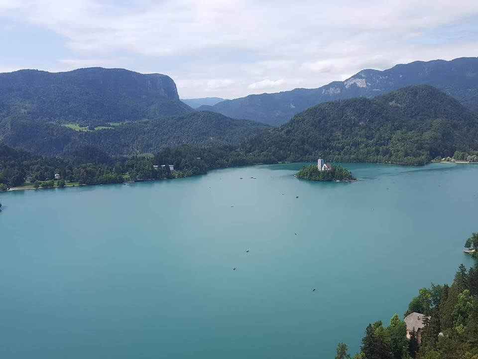 Lake Bled with kids