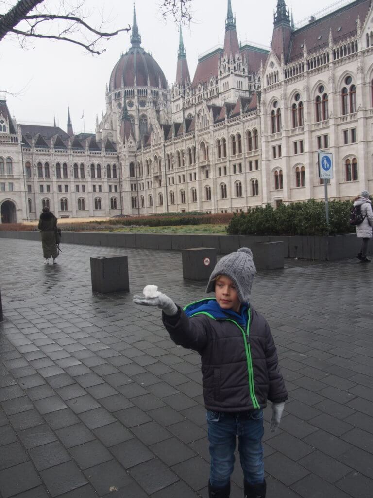 Budapest in winter with kids