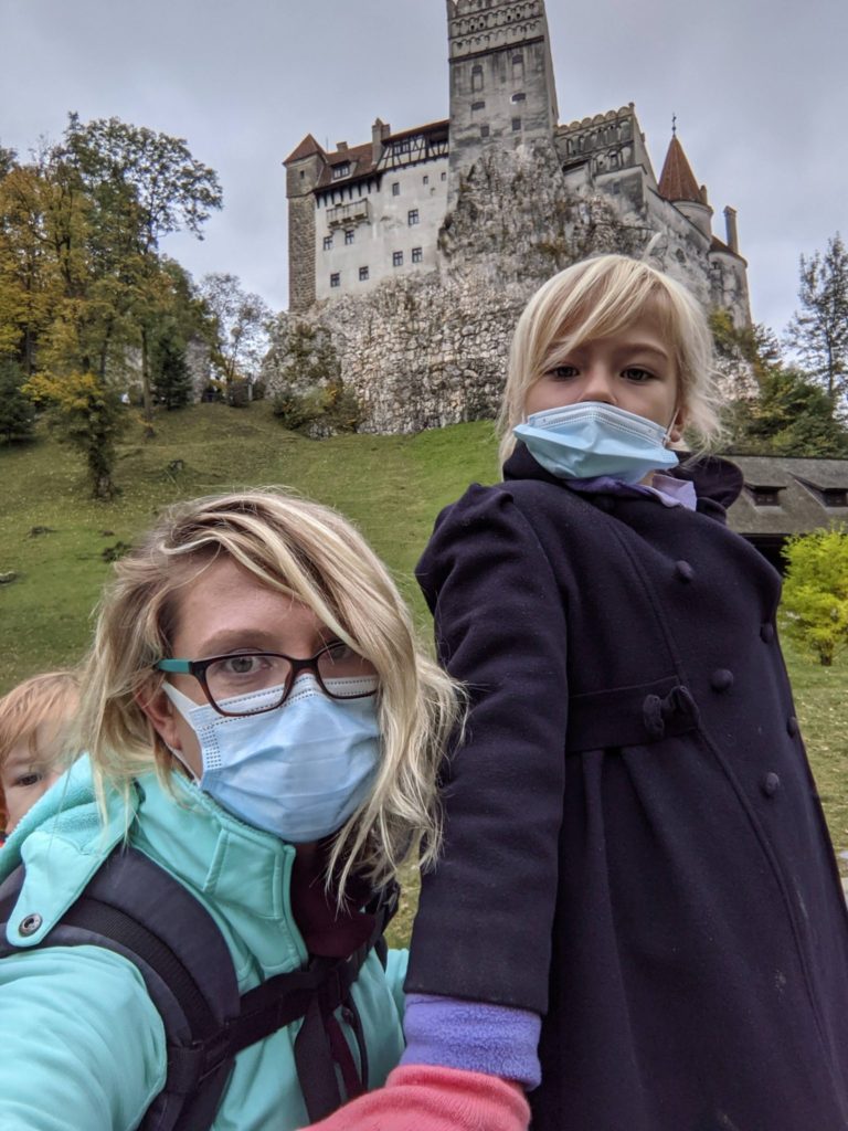 Bran castle, 5 days in Transylvania with kids in October