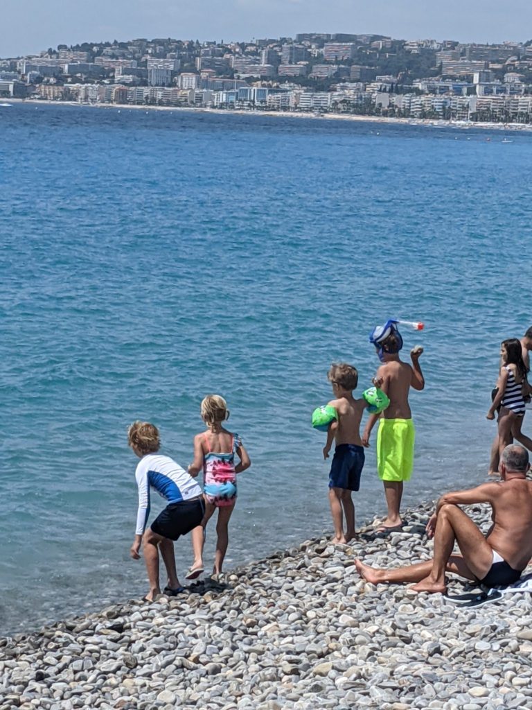 Castel Plage, 3 days in Nice with kids